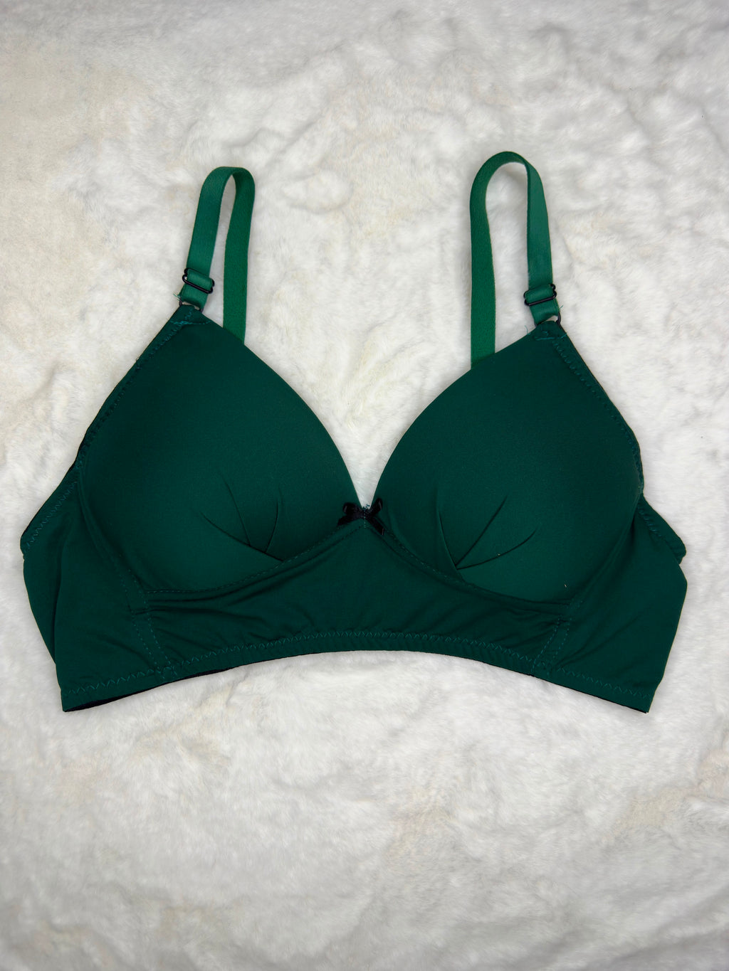 Solid foam bra