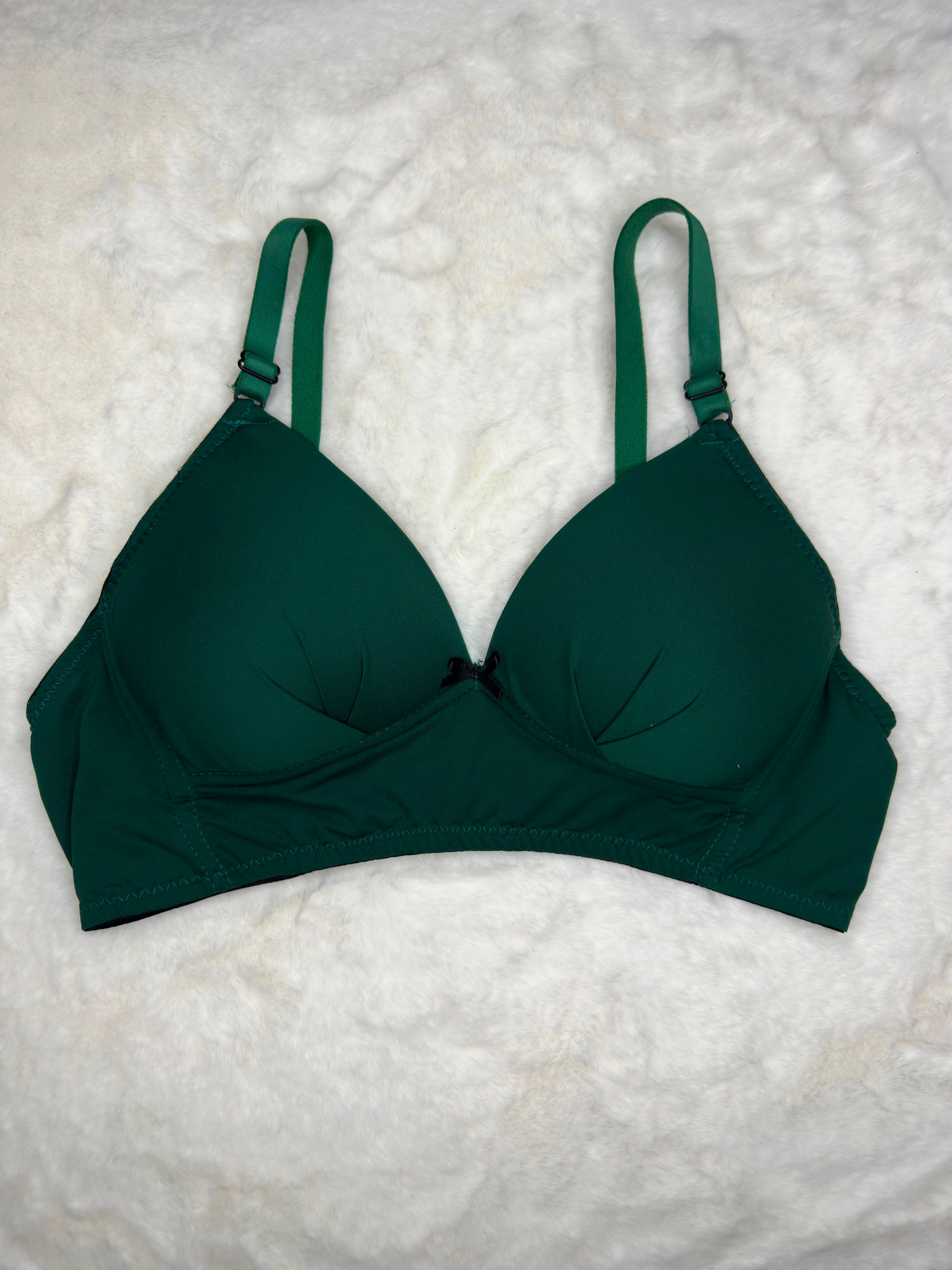 Solid foam bra