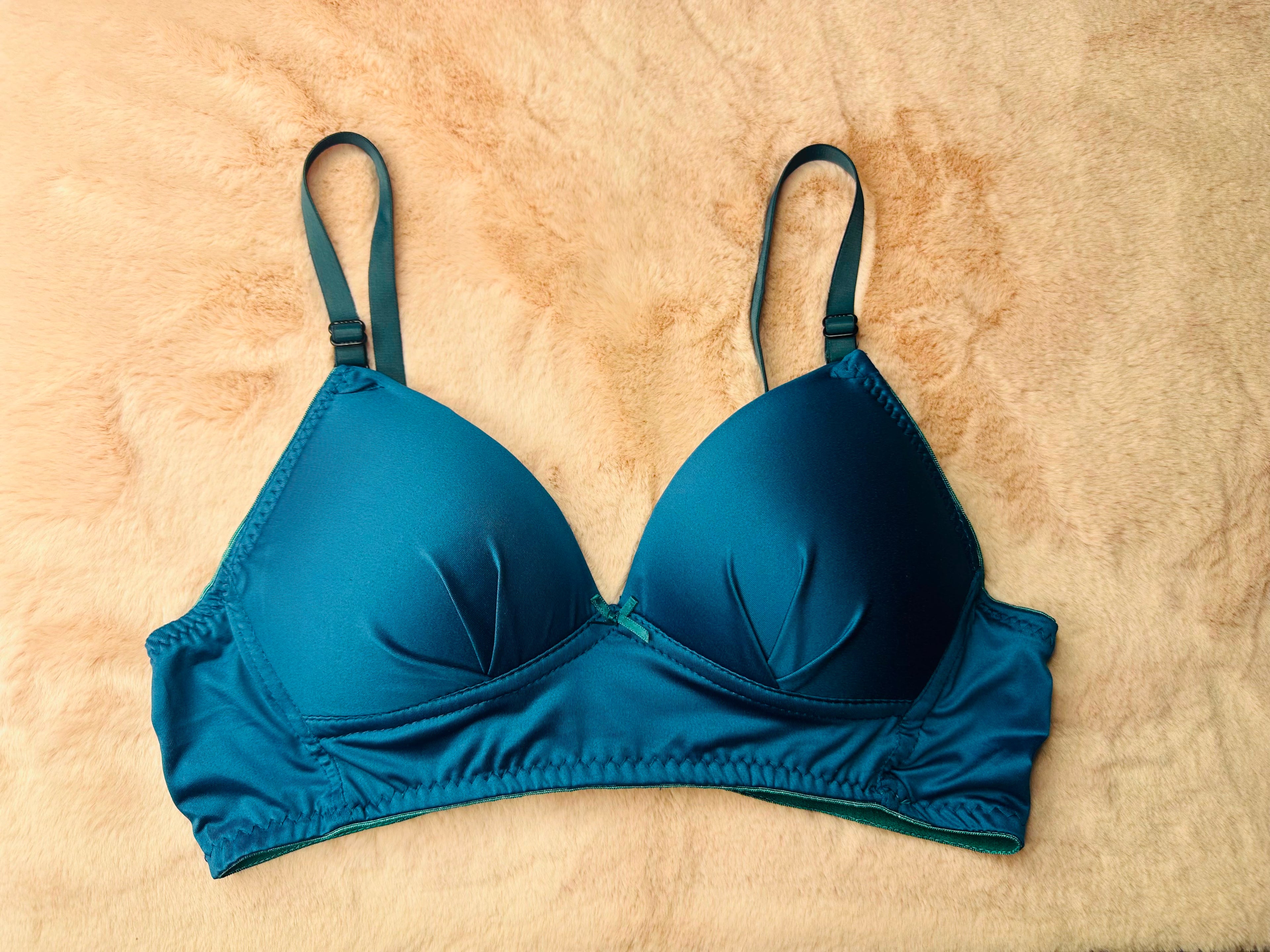 Solid foam bra